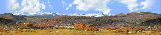 Picture of Autumn meadow near mount sneffles colorado left repeatable