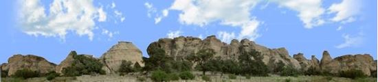 Picture of Cliffs of el malpais new mexico repeatable